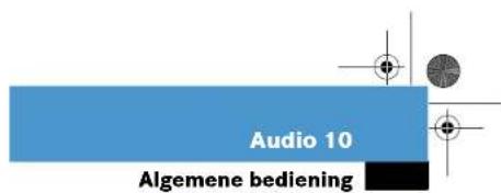 Audio 10 Algemene bediening