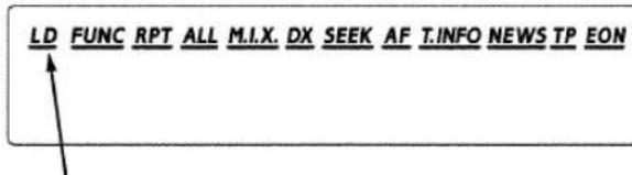 LD FUNC RPT ALL M.I.X. DX SEEK AF T.INFO NEWS TP EON