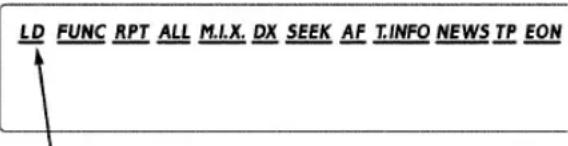 LD FUNC RPT ALL M.I.X. DX SEEK AF T.INFO NEWS TP EON