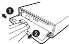 ALPINE CDA-9884E - Loskoppelen - 3