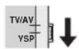 YAMAHA YSP-1100 B - Annuleren van de slaaptimer - 1