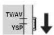 YAMAHA YSP-1100 B - Gebruik van de handmatige instelfunctie - 1