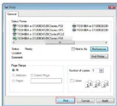 TOSHIBA E-studio 5520C - Basishandelingen voor afdrukken - 3