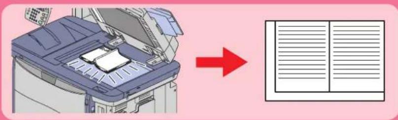 TOSHIBA E-studio 5520C - Originelen waarvan de marge wit gemaakt moet worden, kopieren of scannen - 1