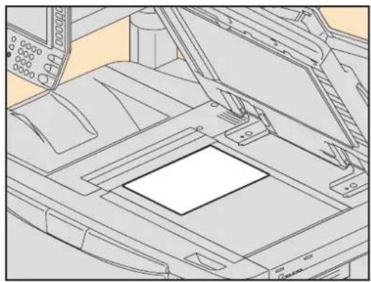 TOSHIBA E-studio 5520C - Plaats de originelen. - 1