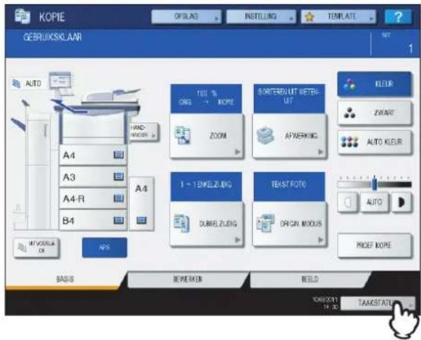 KOPIE OPLAG INSTELLING TEMPLATE GEbruiksklaar AUTO A4 A3 A4-R B4 HAND-WINDERS A4 A3 A4-R B4 TUI % ORG → NOPE ZOOM SORTEN LUT NETBL. LUT AFWERKING 1 - 12KELZUNG DURBE ZUNG TEAST FOTO ORGAN MOUS PROEF KOPIE BASIS BEVERKEN BEELD TAKSOTAI 10.00 TAAGSTATU