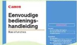Canon Eenvoudige bedienings- handleiding Rasifunctions