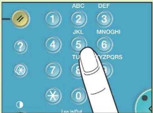 ABC DEF 1 2 3 JKL MNOGHI ? 4 5 6 TU YZPQRS 7 8 * 0 Log In/Out