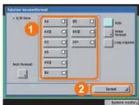 Select key dimension + A/B-Form: A4 B5 A4G B5G A3 B4A A5 A6 A5G A4 Back-Format: Back Add Add to Outer Diminant Long offset Reset System settings