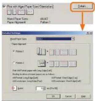 CANON IRC3080 - Afdrukken met gemengde papierformaten/orientaties - 1