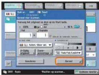 CANON IRC3080 - Start het kopiëren - 2