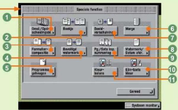 CANON IRC3080 - Scherm Speciale functies - 1