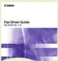 Canon Fax Driver Guide Fax Driver Vol. 5.22