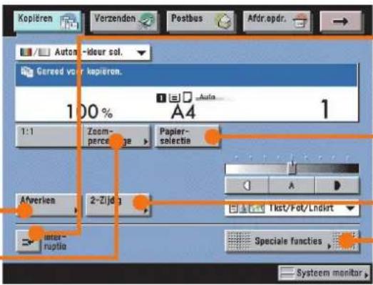 Koplëren Verzenden Postbus Afdr.opdr. Auto -deur sol. Gered voor koplëren. 100% A4 1 Zoom- percentage Papiere- selectie Afterken 2-Zijd Inter- ruptle Tkt/Fot/Lindirt Speciale functies System monitor