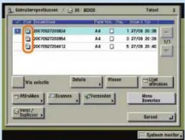 Getrisikenspredhessen / 00 BCISO Tetral File Options 20070927201834 A4 1 27/09 20:38 20070927201854 A4 3 27/09 20:38 2007092720412 A4 5 27/09 20:40 Via selectie Details Washing Light Aflaikkan Scamors Verzandem None Verpf./ Duplicate > Correct System monitor