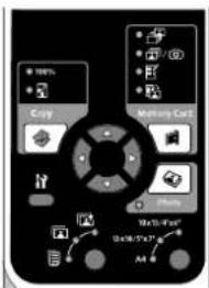 EPSON Stylus DX6000 - Bedieningspaneel - 1