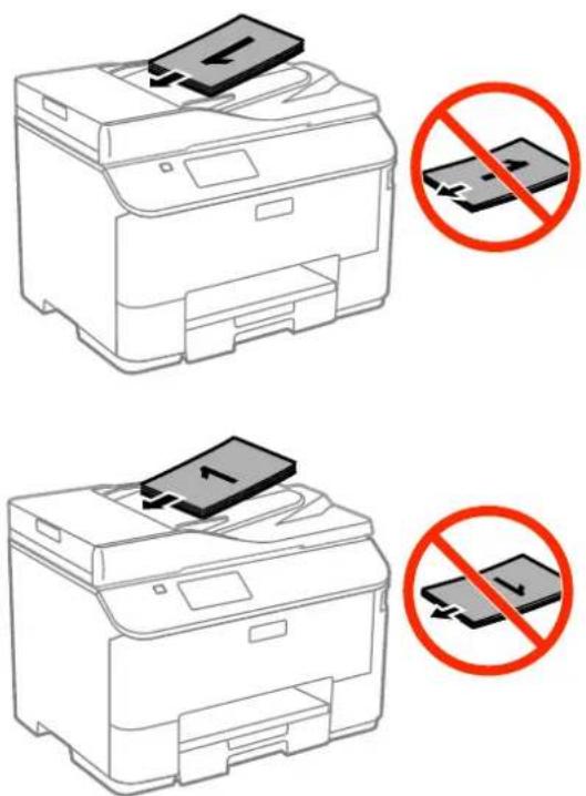 EPSON WorkForce Pro WF-4640DTWF - Opmerking: - 1