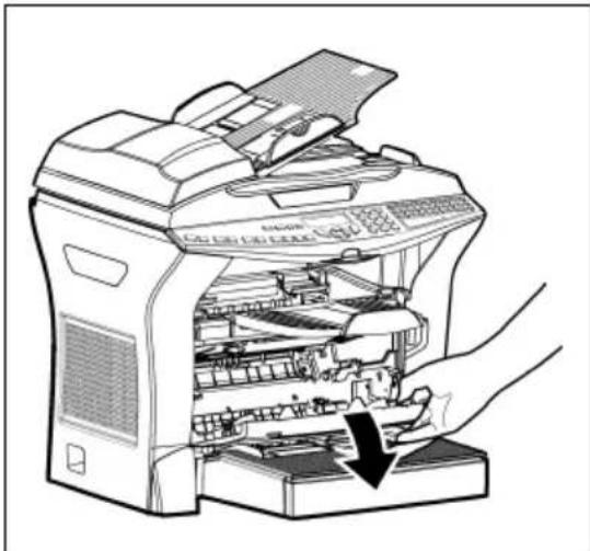 OKI B4525 - Binnenin de printer - 1