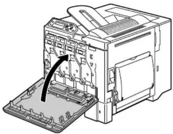 KONICA MINOLTA Magicolor 5440DL - Vervangen van de transfer belt eenheid - 16