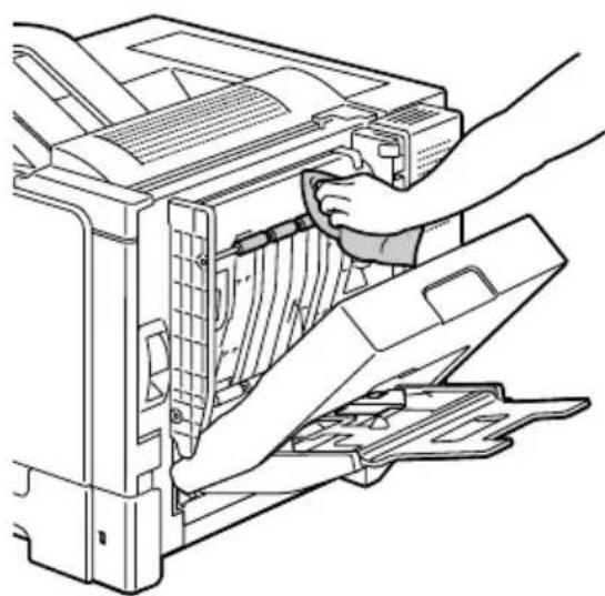 KONICA MINOLTA Magicolor 5440DL - Reinigen van de toevoer rollers duplex-optie - 2