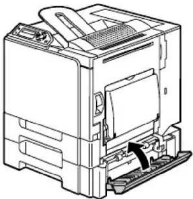 KONICA MINOLTA Magicolor 5440DL - Reinigen van de media transfer rollers voor lade 2 en 3 - 4