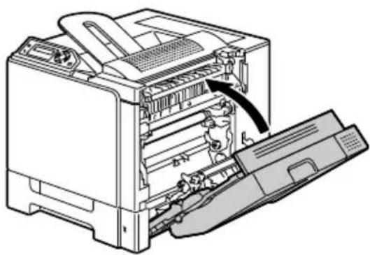 KONICA MINOLTA Magicolor 5440DL - Installeren van de duplex-optie - 10