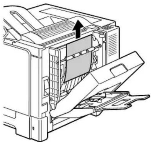 KONICA MINOLTA Magicolor 5440DL - Oplossen van een storing in het mediumtransport in de Duplex-optie - 2
