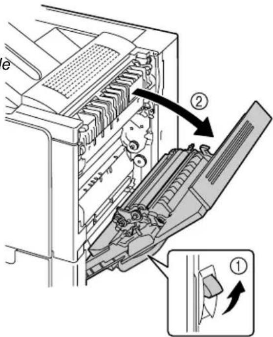 KONICA MINOLTA Magicolor 5440DL - Vervangen van de transfer roller - 2