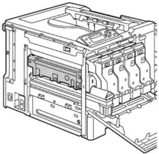 KONICA MINOLTA Magicolor 5440DL - Vervangen van de transfer belt eenheid - 12