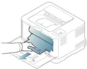 SAMSUNG CLP-325 - De binnenkant reinigen - 4