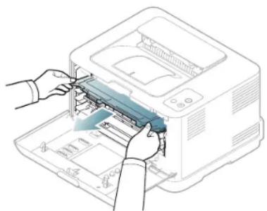 SAMSUNG CLP-325 - De binnenkant reinigen - 2
