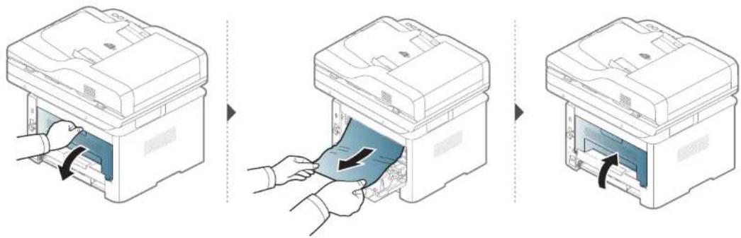 SAMSUNG SL-M3370FD - Papierstoringen verhelpen - 1