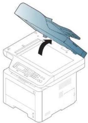 SAMSUNG SL-M3375FD - Op de glasplaat van de scanner - 1