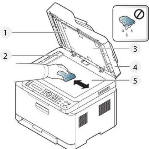 SAMSUNG SL-C410W - Scannereenheid reinigen - 2