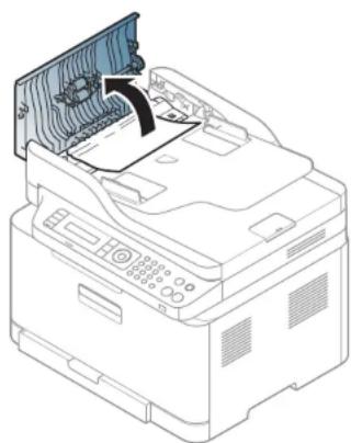 SAMSUNG SL-C410W - Er is een origineel vastgelopen vóór de scanner - 2