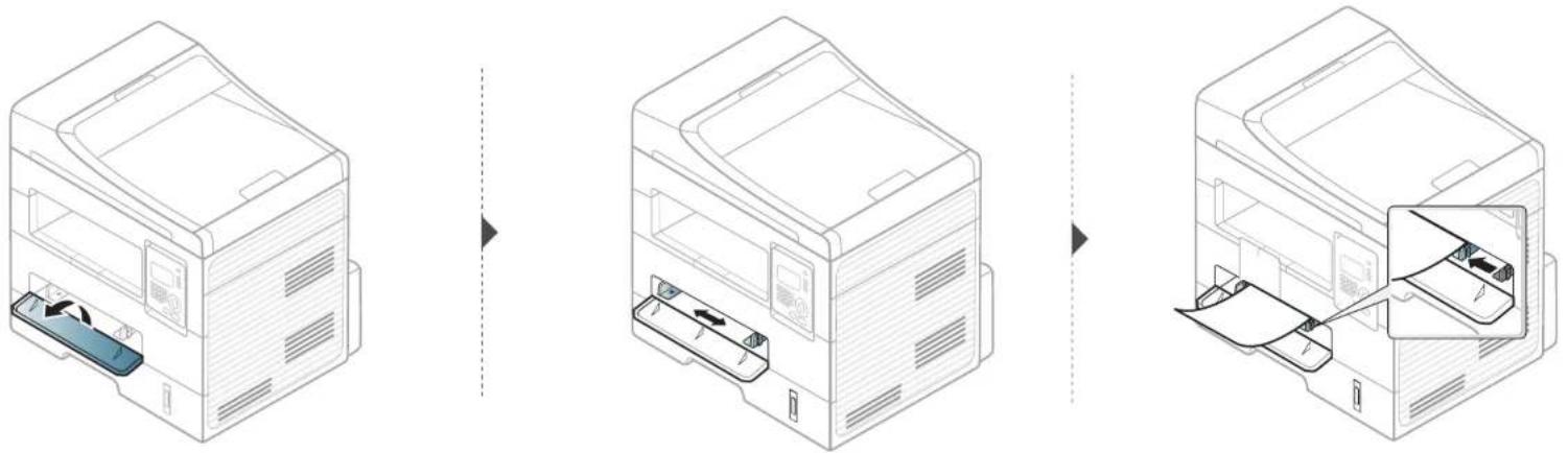 SAMSUNG SCX-4726FD - Afdrukmateriaal en lade - 1