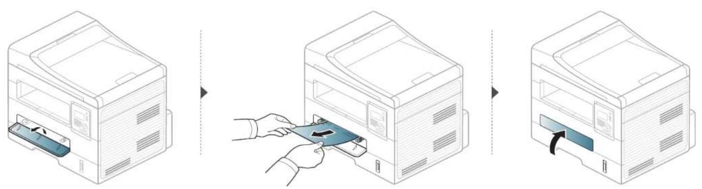 SAMSUNG SCX-4726FD - Papierstoringen verhelpen - 1