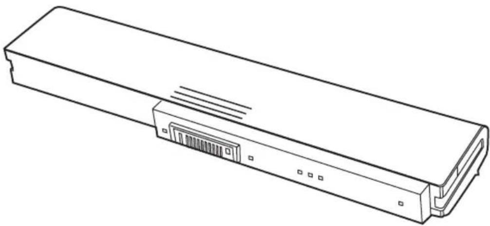 TOSHIBA Satellite U500D - Accu-eenheid - 1