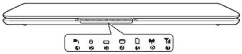 TOSHIBA Satellite R840 - Voorkant met gesloten beeldscherm (R830) - 1