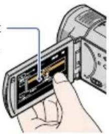SONY HDR-CX505 - Selecteer de gewenste regio met 📁/ 🚫 raak [VOLGENDE] aan. - 1