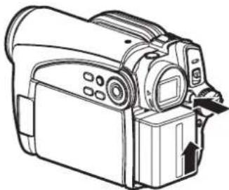 HITACHI DZ-GX5040 - VERWIJDEREN VAN DE ACCU - 1