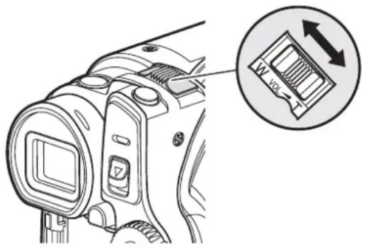 HITACHI DZ-GX5040 - REGELEN VAN HET VOLUME BIJ WEERGAVE - 1