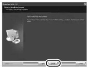PANASONIC VDR D50EG - Klik op [Install] om het installatieproces te starten. - 1