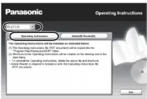 PANASONIC SDRH90EB - ■ Voor Windows - 1