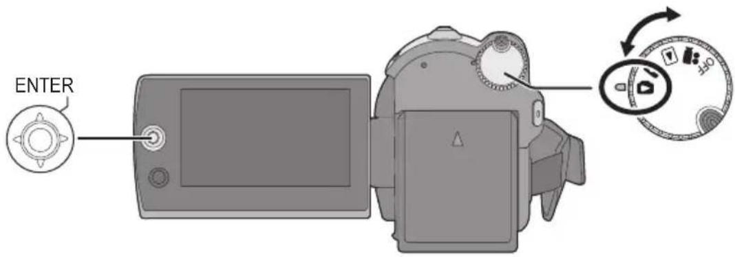 PANASONIC SDRH90EB - De optische-beeldstabilisatiefunctie uitschakelen - 4