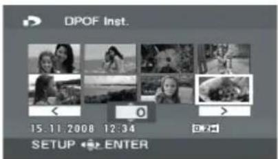 DPOF Inst. 15.11.2008 12:34 SETUP ENTER