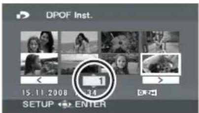 DPOF Inst. 15.11.2008 13:34 SETUP ENTER