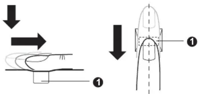 TOSHIBA Portege R850 - Uw vinger laten aftasten - 1