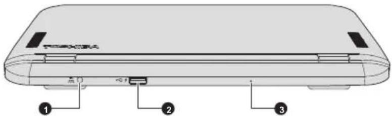 TOSHIBA Satellite Click L30W-B - Achterkant - 1