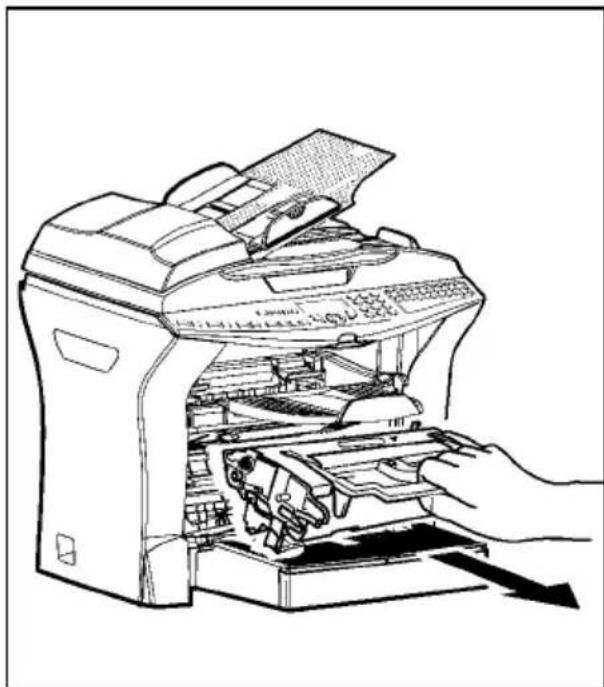 SAGEM MFP 580 - Tonercassette vervangen - 2